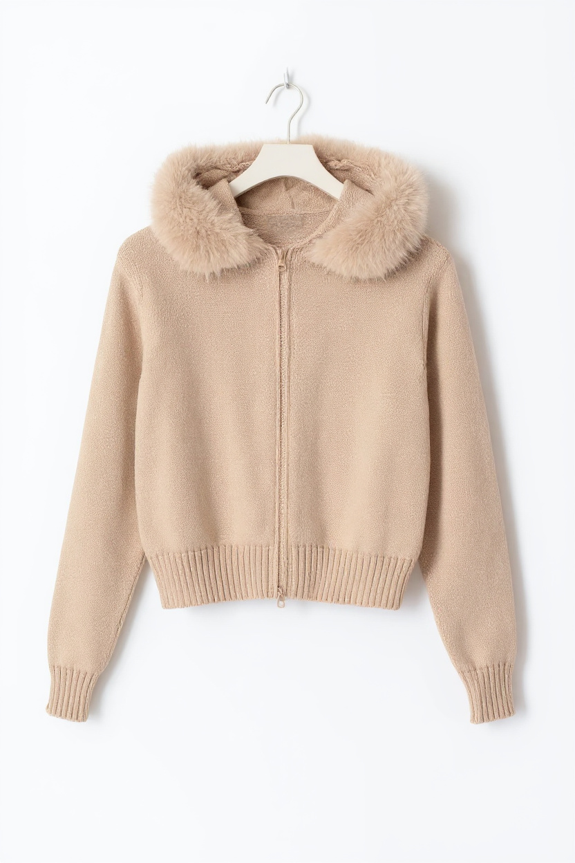 Fur Jacket Brown