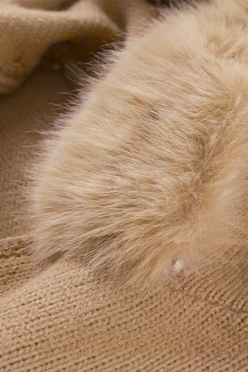 Fur Jacket Brown