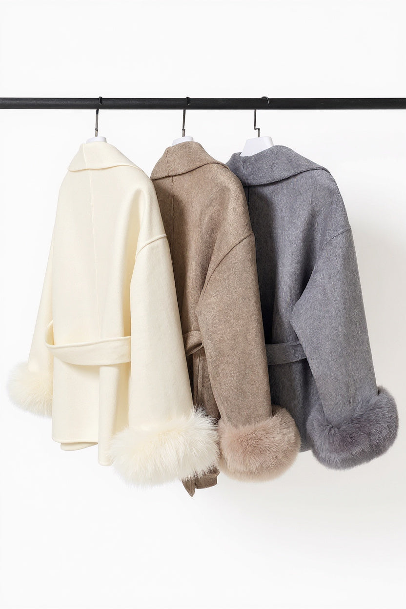 Nordique Coat Wool Brown