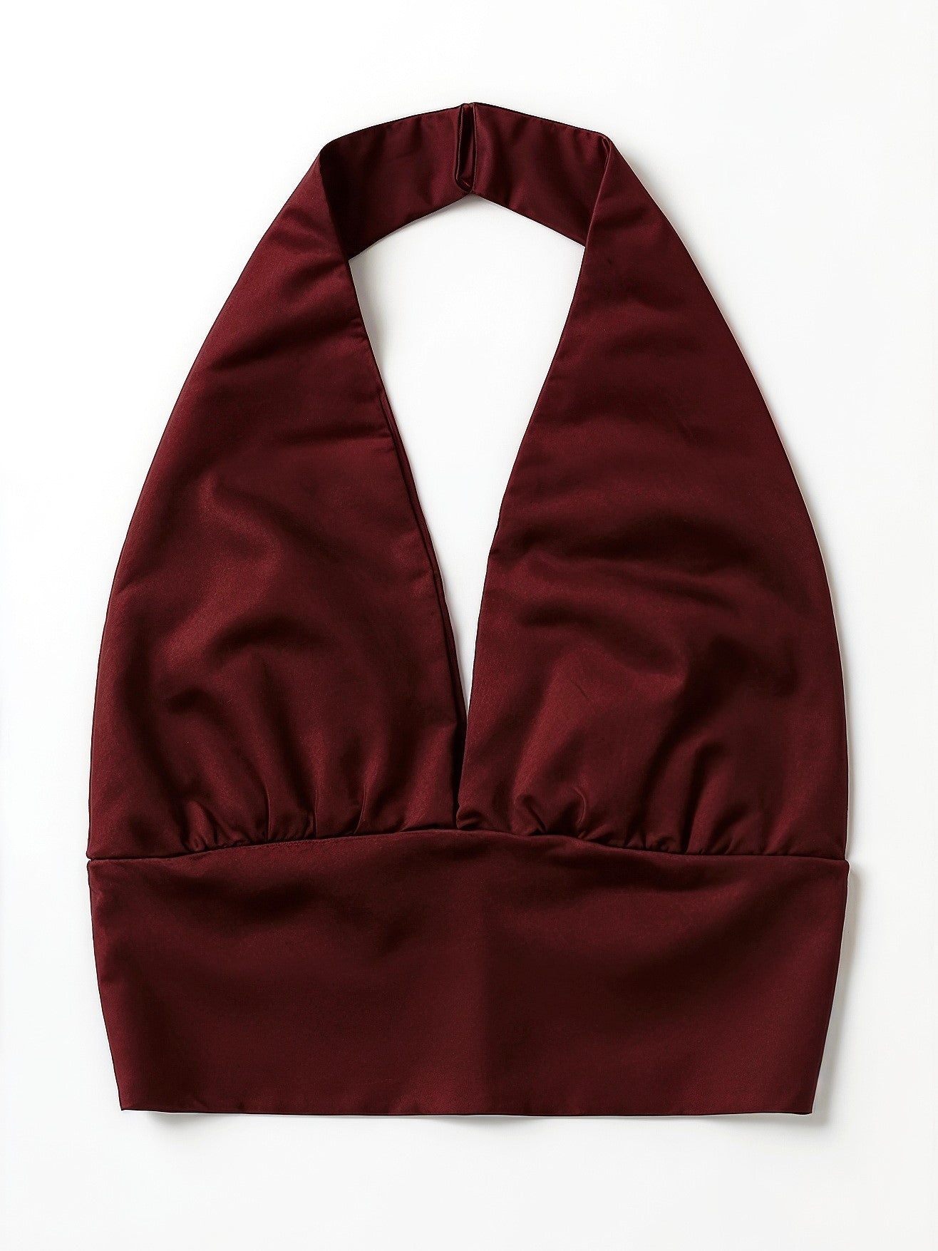 Rotes Neckholder Top