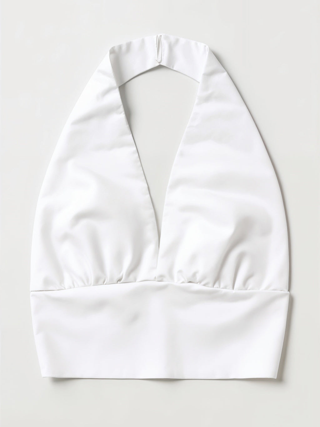 Weißes Neckholder Top