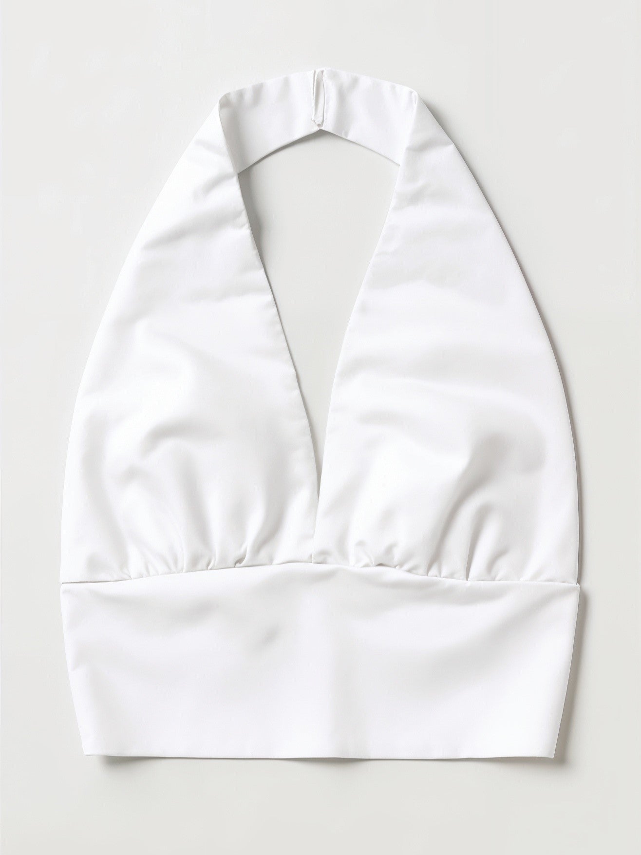 Weißes Neckholder Top