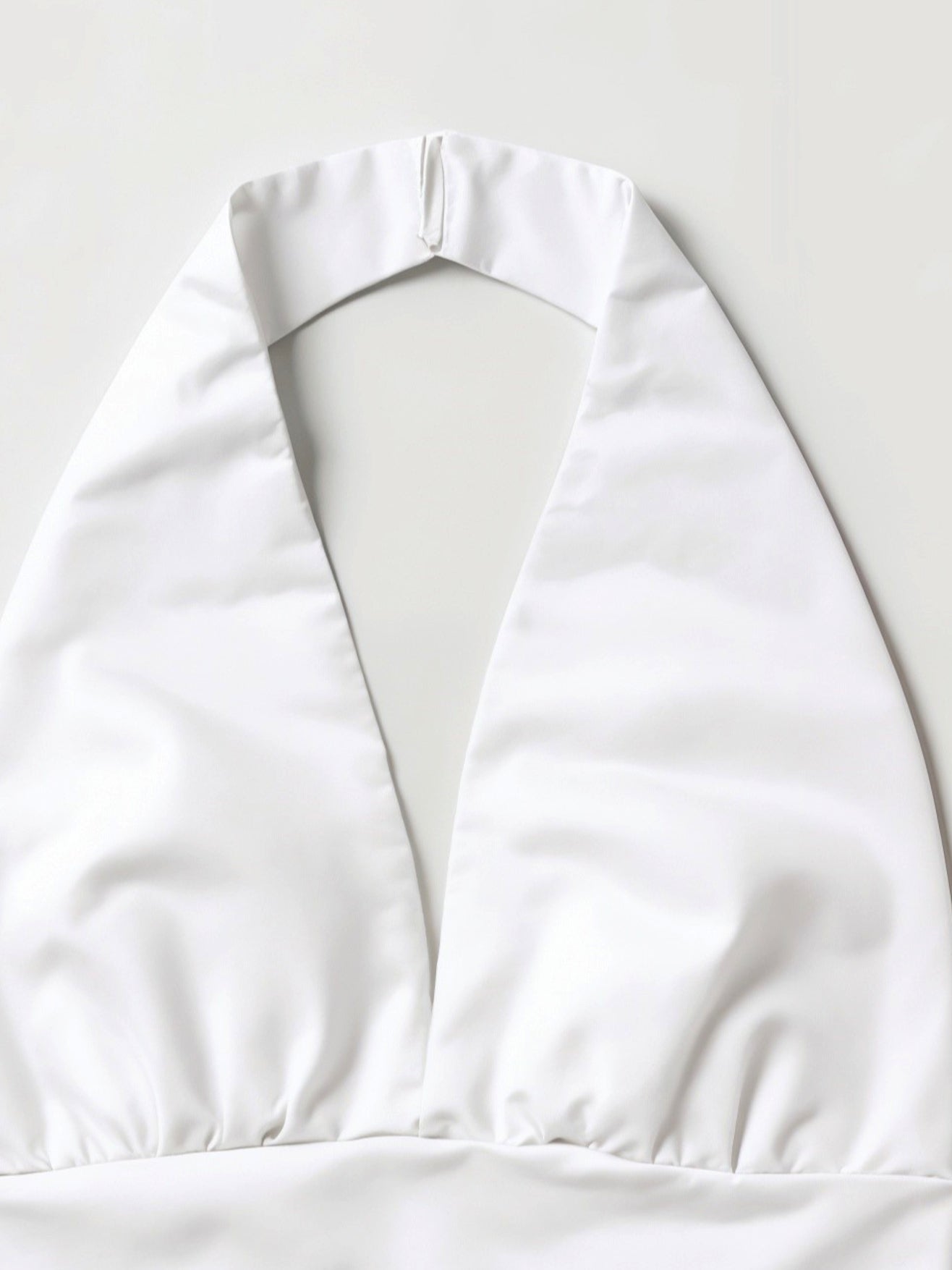 Weißes Neckholder Top